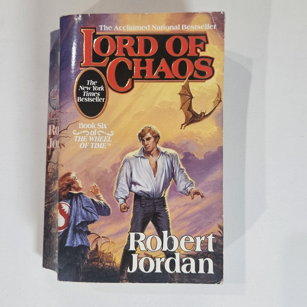 The Wheel‎ Of Time By Robert Jordan Lord Of Chaos Book 6 Epic Fantasy Paperback